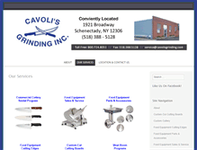 Tablet Screenshot of cavolisgrinding.com